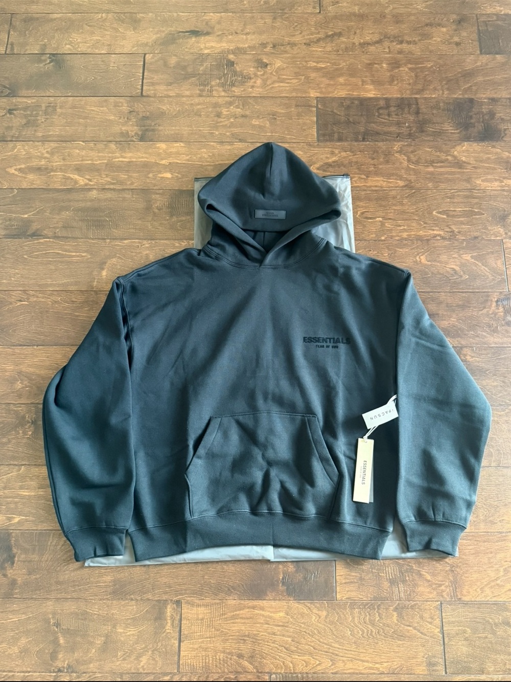 Essentials Fear of God SS22 Hoodie Stretch Limo (Black)